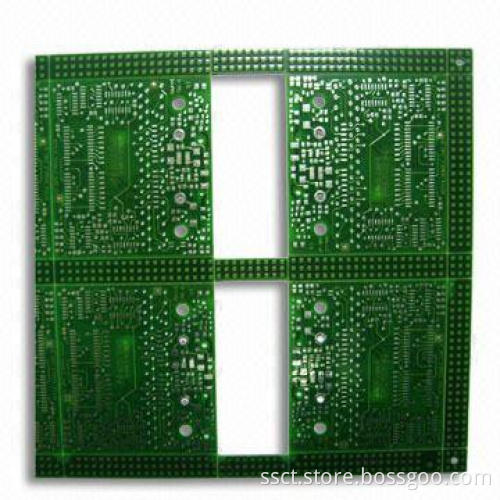 Stack Via Board with 0.4mm Minimum Diameter, Made of FR-4